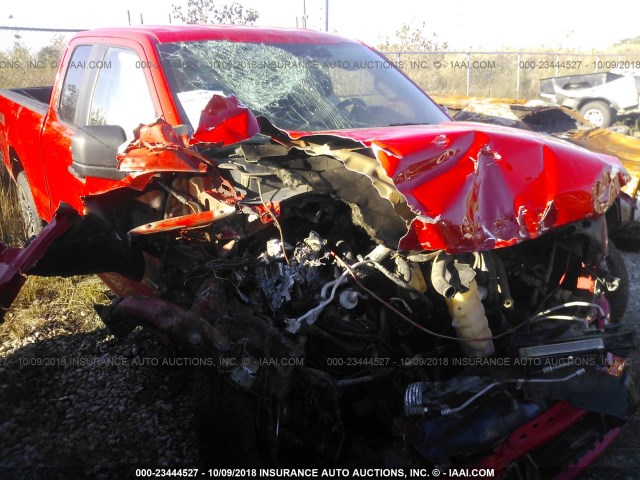 1FTEX1EP3GFA61380 - 2016 FORD F150 SUPER CAB RED photo 1