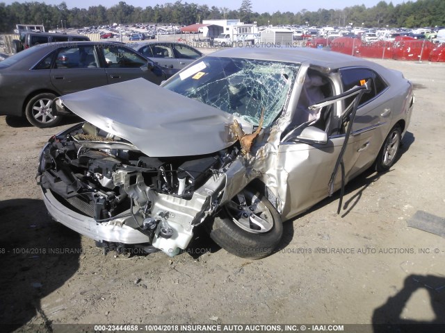 1G11C5SL8FF353522 - 2015 CHEVROLET MALIBU 1LT SILVER photo 2