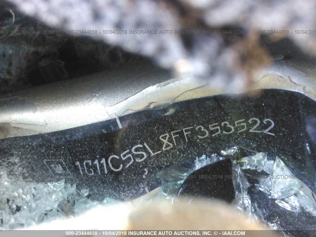 1G11C5SL8FF353522 - 2015 CHEVROLET MALIBU 1LT SILVER photo 9