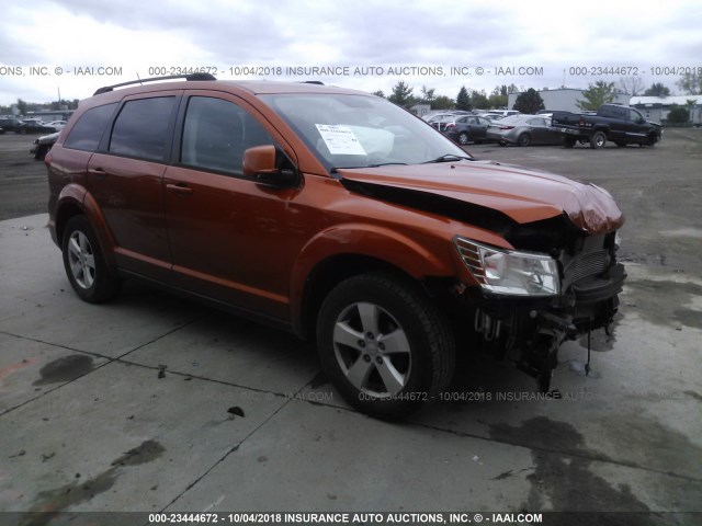 3D4PG1FG5BT558245 - 2011 DODGE JOURNEY MAINSTREET ORANGE photo 1