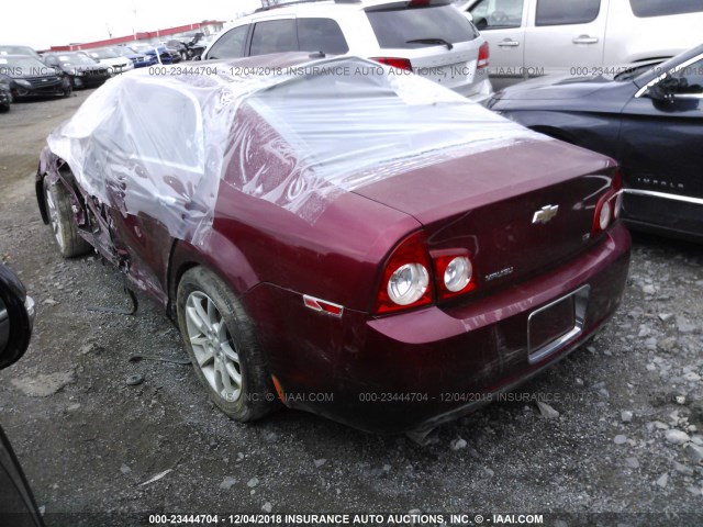 1G1ZK57708F231127 - 2008 CHEVROLET MALIBU LTZ 勃艮第红 照片 3