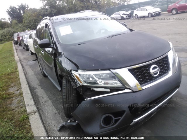 5N1AR2MM0DC666519 - 2013 NISSAN PATHFINDER S/SV/SL/PLATINUM BLACK photo 6