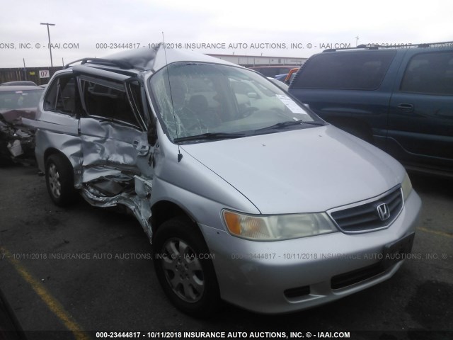 5FNRL18014B011220 - 2004 HONDA ODYSSEY EXL SILVER photo 1