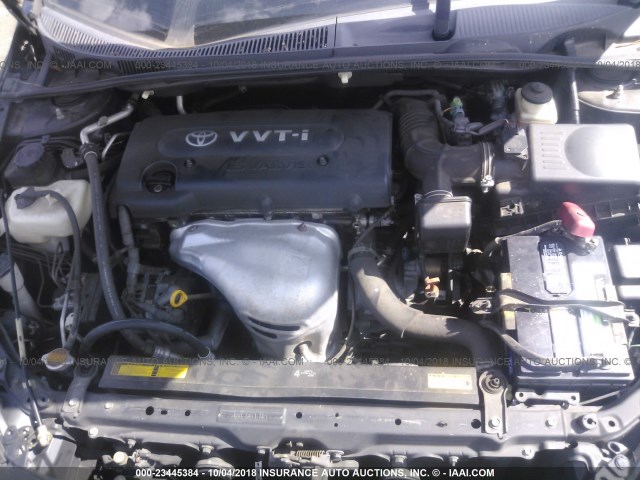 JTKDE177250024750 - 2005 TOYOTA SCION TC 黑色 照片 10