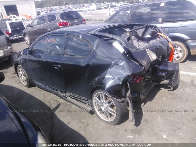 JTKDE177250024750 - 2005 TOYOTA SCION TC 黑色 照片 3