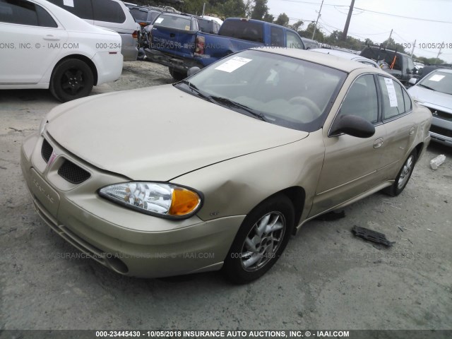 1G2NE52E15M101842 - 2005 PONTIAC GRAND AM SE GOLD photo 2