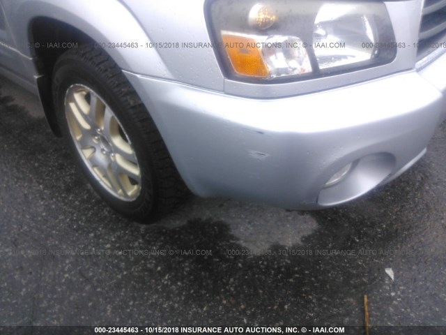 JF1SG65685G732028 - 2005 SUBARU FORESTER 2.5XS Күміс фото 6