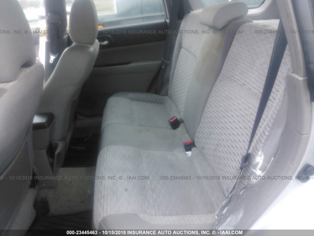 JF1SG65685G732028 - 2005 SUBARU FORESTER 2.5XS Күміс фото 8