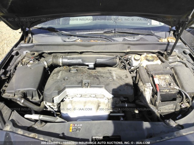 1G11B5SA4DF261130 - 2013 CHEVROLET MALIBU LS შავი ფოტო 10