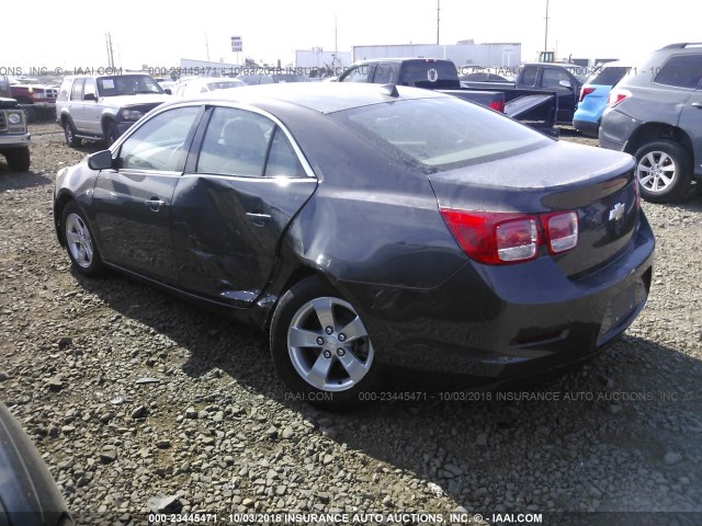 1G11B5SA4DF261130 - 2013 CHEVROLET MALIBU LS შავი ფოტო 3