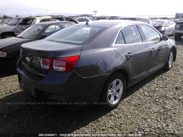 1G11B5SA4DF261130 - 2013 CHEVROLET MALIBU LS შავი ფოტო 4