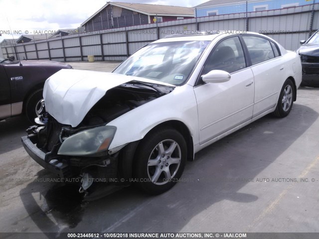 1N4AL11D06N351284 - 2006 NISSAN ALTIMA S/SL WHITE photo 2