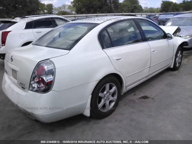 1N4AL11D06N351284 - 2006 NISSAN ALTIMA S/SL WHITE photo 4