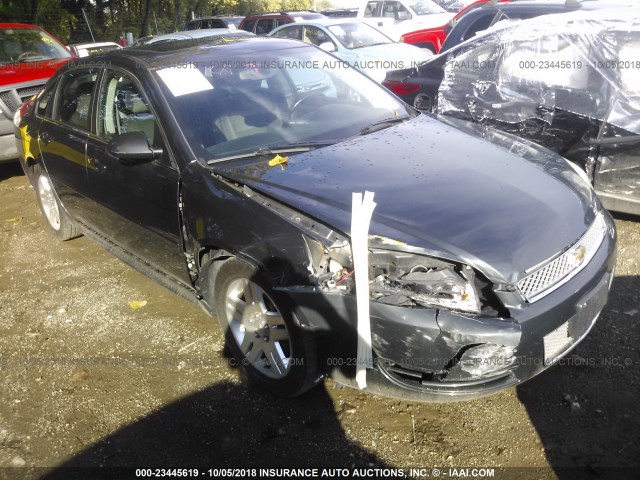 2G1WG5E37D1231678 - 2013 CHEVROLET IMPALA LT BLACK photo 1