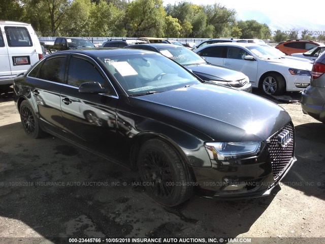 WAUFFAFL9DN003629 - 2013 AUDI A4 PREMIUM PLUS BLACK photo 1