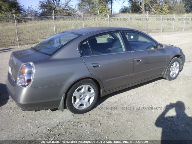 1N4AL11D73C290443 - 2003 NISSAN ALTIMA S/SL BROWN photo 4