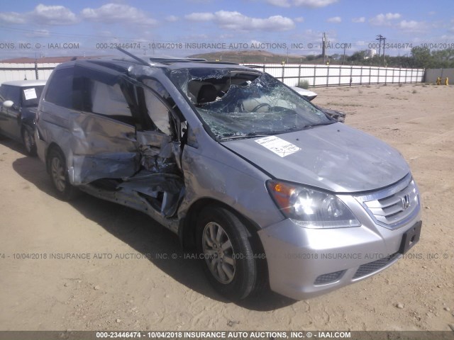 5FNRL3H79AB026617 - 2010 HONDA ODYSSEY EXL SILVER photo 1