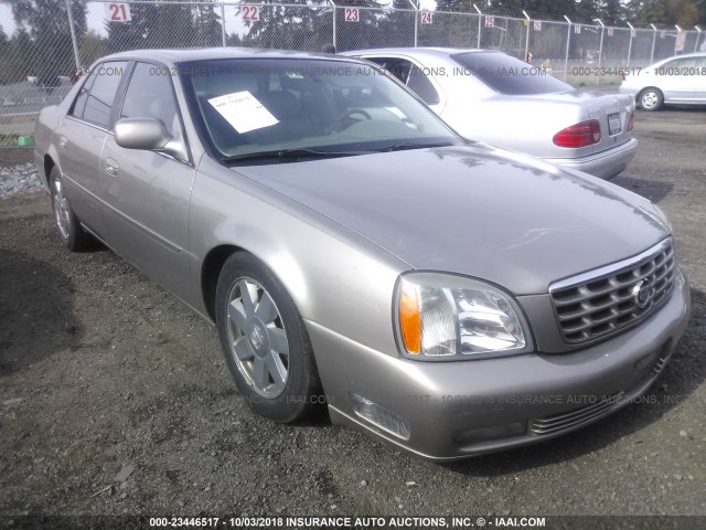 1G6KF57993U264956 - 2003 CADILLAC DEVILLE DTS GOLD photo 1