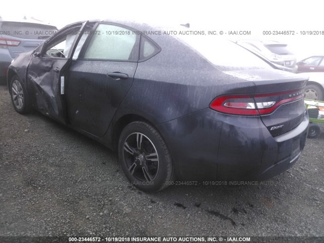 1C3CDFBA2ED815041 - 2014 DODGE DART SXT BLACK photo 3