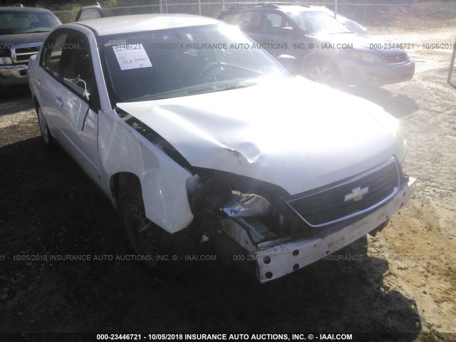 1G1ZS58F27F113469 - 2007 CHEVROLET MALIBU LS WHITE photo 6