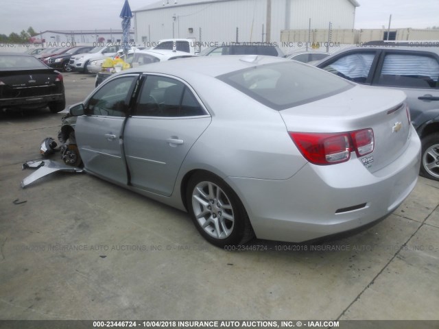 1G11C5SL3FF239668 - 2015 CHEVROLET MALIBU 1LT 银色 照片 3