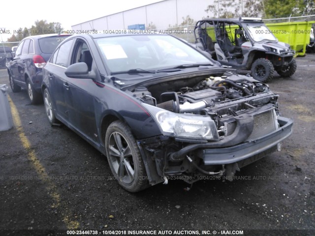 1G1PE5SB8D7149354 - 2013 CHEVROLET CRUZE LT GRAY photo 1