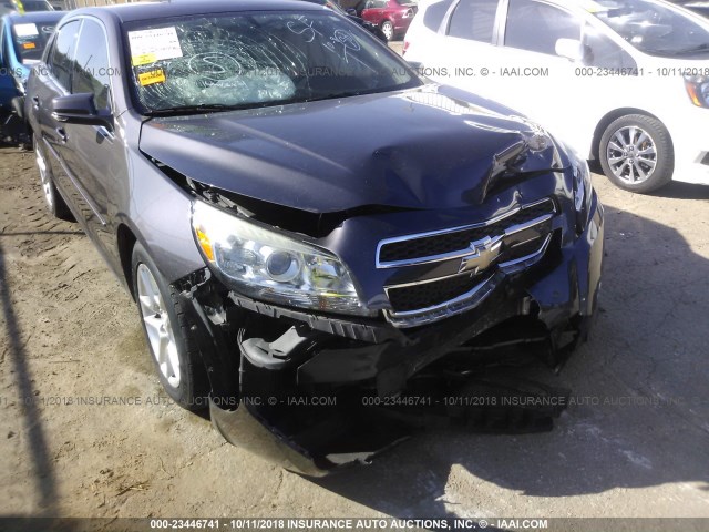 1G11C5SA9DF129798 - 2013 CHEVROLET MALIBU 1LT BLACK photo 6