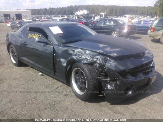 2G1FA1E35D9109073 - 2013 CHEVROLET CAMARO LS BLACK photo 1