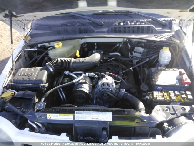 1J4GL48K67W694343 - 2007 JEEP LIBERTY SPORT 白色 照片 10