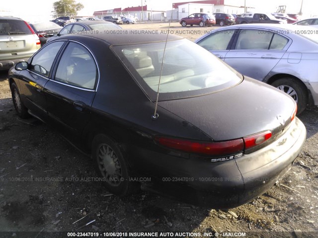 1MEFM53S8WA630424 - 1998 MERCURY SABLE LS PREMIUM BLACK photo 3