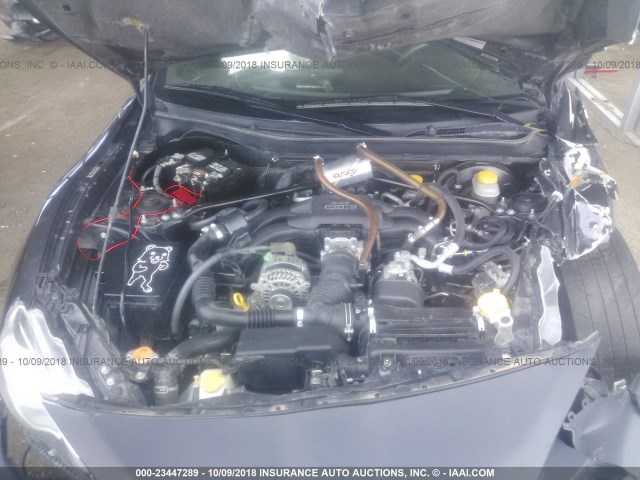 JF1ZNAA1XD1710566 - 2013 TOYOTA SCION FR-S Dark Blue photo 10