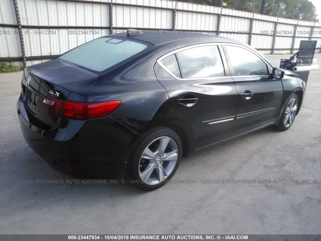 19VDE1F71DE003587 - 2013 ACURA ILX 20 TECH BLACK photo 4