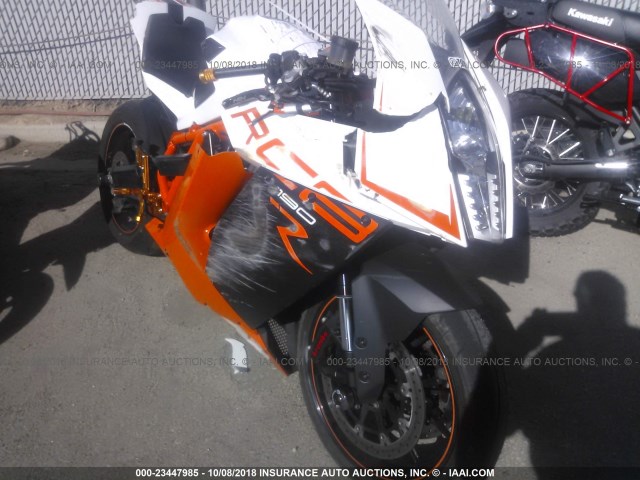 VBKVR9400DM991188 - 2013 KTM 1190 RC8 ORANGE photo 1