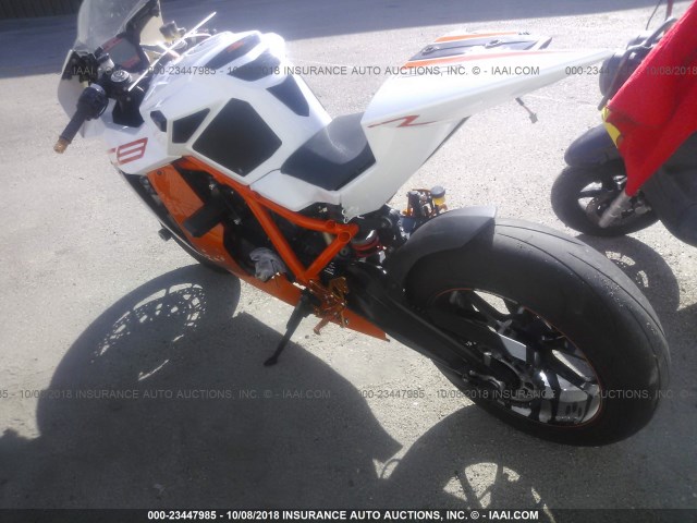 VBKVR9400DM991188 - 2013 KTM 1190 RC8 ORANGE photo 3