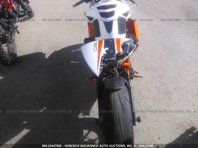 VBKVR9400DM991188 - 2013 KTM 1190 RC8 ORANGE photo 6