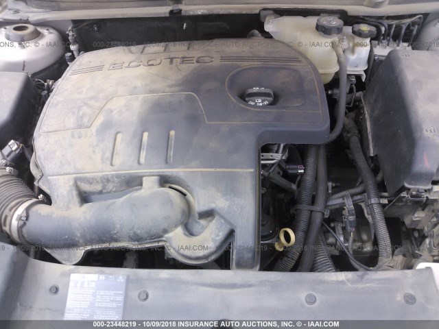 1G1ZB5EB6AF230335 - 2010 CHEVROLET MALIBU LS BROWN photo 10