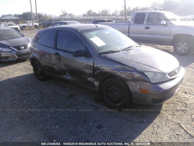 1FAFP31N07W148406 - 2007 FORD FOCUS ZX3/S/SE/SES GRAY photo 1