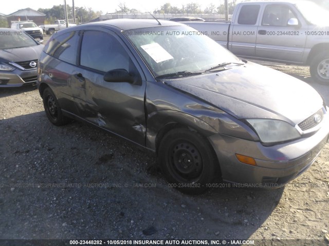 1FAFP31N07W148406 - 2007 FORD FOCUS ZX3/S/SE/SES GRAY photo 6
