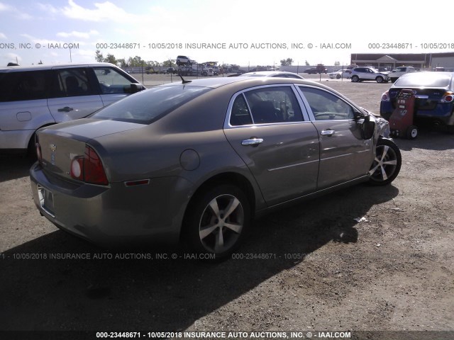 1G1ZJ57BX8F174037 - 2008 CHEVROLET MALIBU 2LT GOLD photo 4