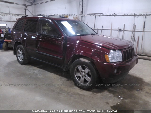 1J8GR48K97C524444 - 2007 JEEP GRAND CHEROKEE LAREDO/COLUMBIA/FREEDOM 红色 照片 1