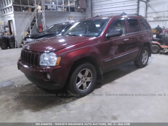 1J8GR48K97C524444 - 2007 JEEP GRAND CHEROKEE LAREDO/COLUMBIA/FREEDOM 红色 照片 2
