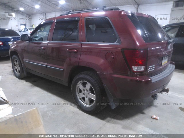 1J8GR48K97C524444 - 2007 JEEP GRAND CHEROKEE LAREDO/COLUMBIA/FREEDOM 红色 照片 3