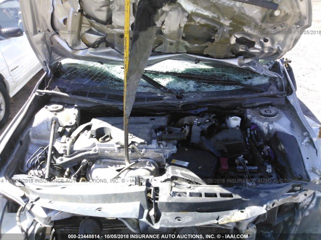 4T4BF1FK5GR549025 - 2016 TOYOTA CAMRY LE/XLE/SE/XSE SILVER photo 10