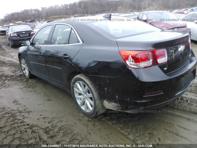 1G11D5SL2FF324286 - 2015 CHEVROLET MALIBU 2LT BLACK photo 3