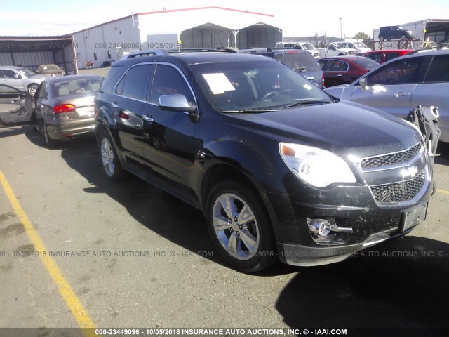 2CNFLGEY0A6356896 - 2010 CHEVROLET EQUINOX LTZ BLACK photo 1