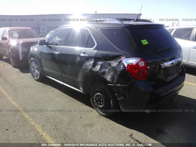 2CNFLGEY0A6356896 - 2010 CHEVROLET EQUINOX LTZ BLACK photo 3