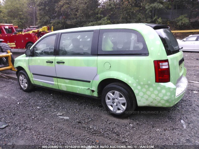 2D8HN44H48R601216 - 2008 DODGE GRAND CARAVAN SE SILVER photo 3