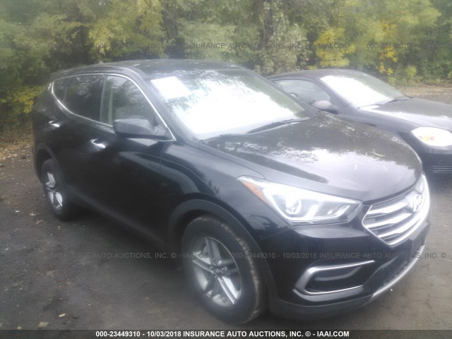 5NMZTDLB8HH024920 - 2017 HYUNDAI SANTA FE SPORT  BLACK photo 1