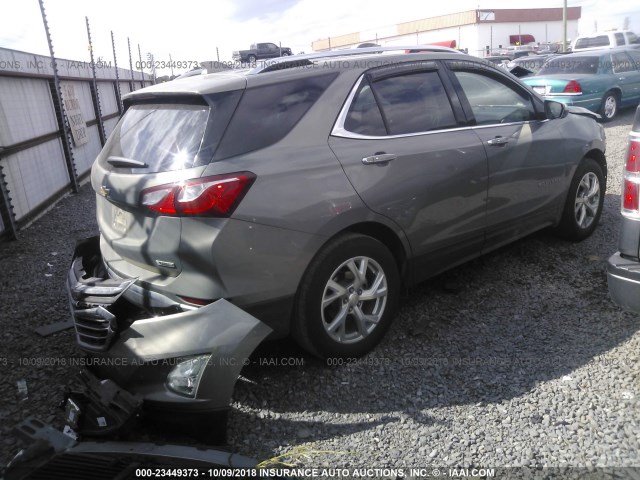 3GNAXMEV0JS537531 - 2018 CHEVROLET EQUINOX PREMIER GRAY photo 4