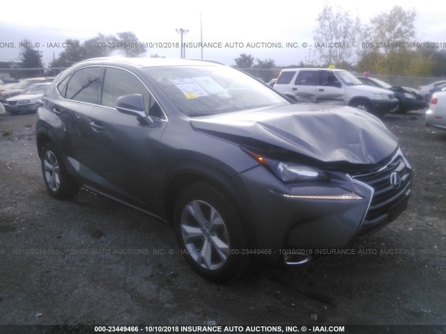 JTJBARBZ2H2107781 - 2017 LEXUS NX 200T/BASE/F SPORT GRAY photo 1